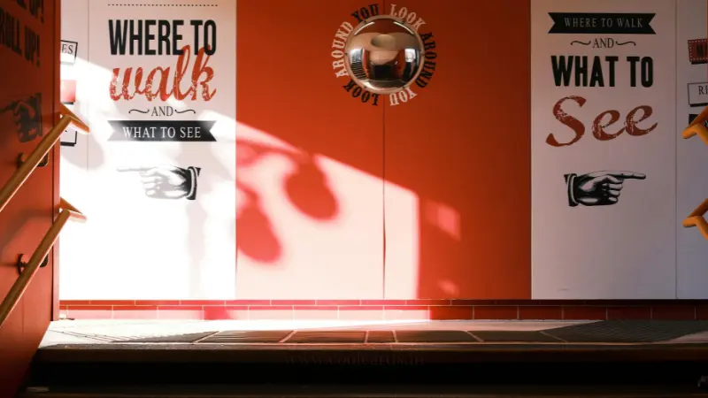 Funny Bathroom Quote Print: Grey Typography Wall Art for Decor